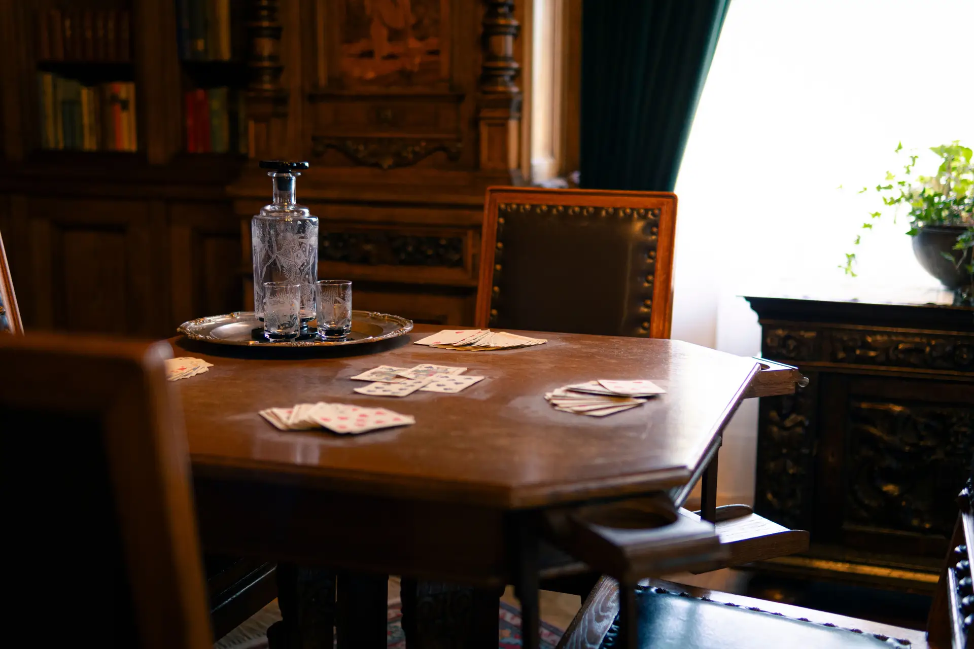 Intérieur vintage raffiné des salons privés