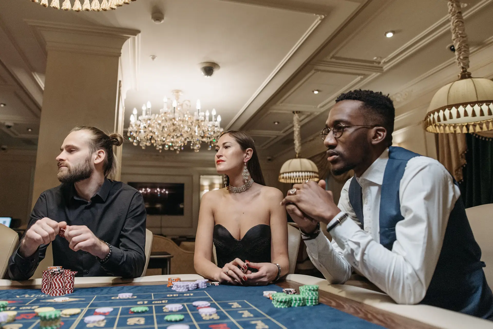 Intérieur luxueux du casino Valverianprestigehall